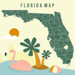 6 Best Florida State Map Printable Printablee