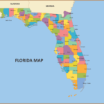 6 Best Florida State Map Printable Printablee