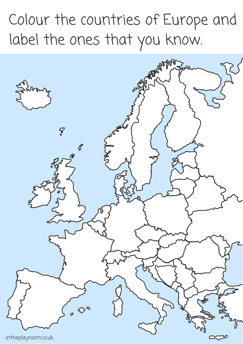 A Z Of Raising Global Citizens Map Printables Europe A Z Of Raising Global Citizens Map Printables Europe