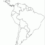 Abcteach Printable Worksheet Latin America Blackline Map