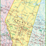 Alb New Road Map Alberta Canada Diamant Ltd Intended For