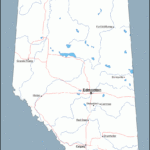 Alberta Free Map Social Studies Elementary Map