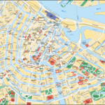Amsterdam Maps Top Tourist Attractions Free Printable