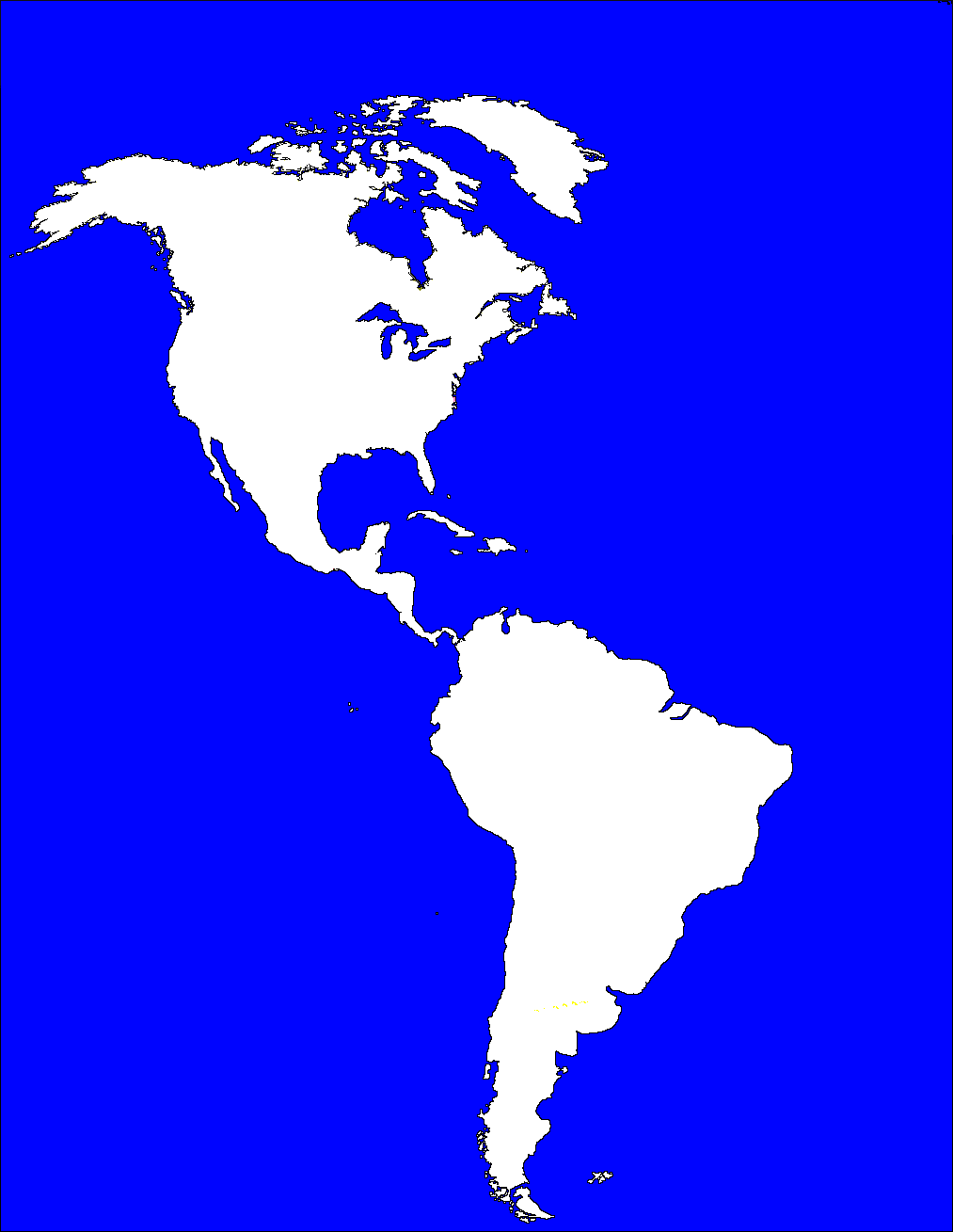 Blank Map Of The Americas Printable Free Printable Maps - Bank2home.com