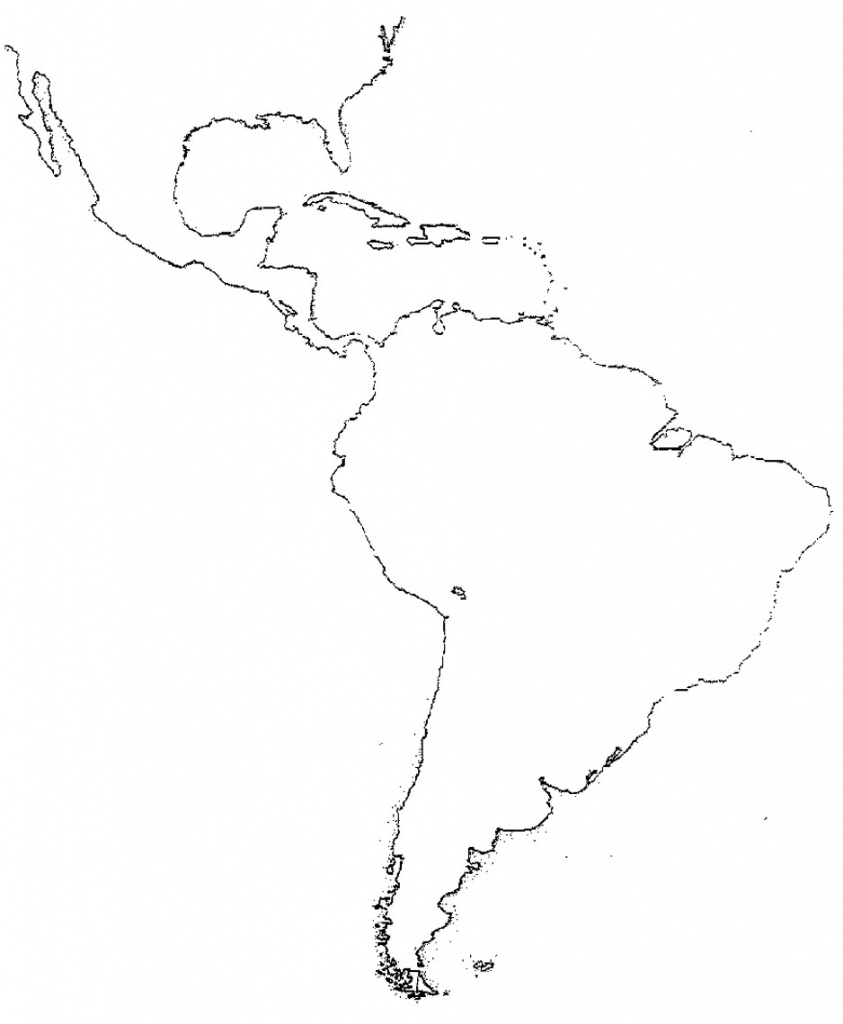 Blank Map Of Latin America Printable Free Printable Maps Blank Map Of Latin America Printable Free Printable Maps