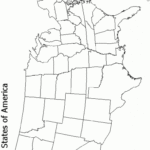 Blank Outline Map Of The United States Printable Map