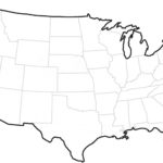 Blank Outline Map Of The United States WhatsAnswer