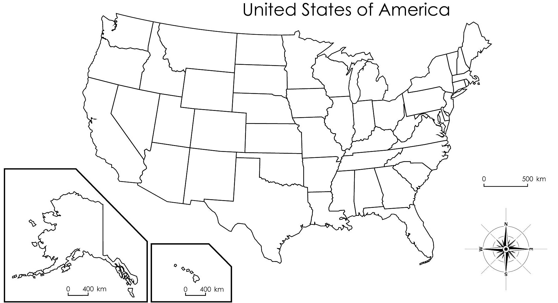 Printable Blank US Map Pdf Printable Map of The United States Blank 50 States Map Printable