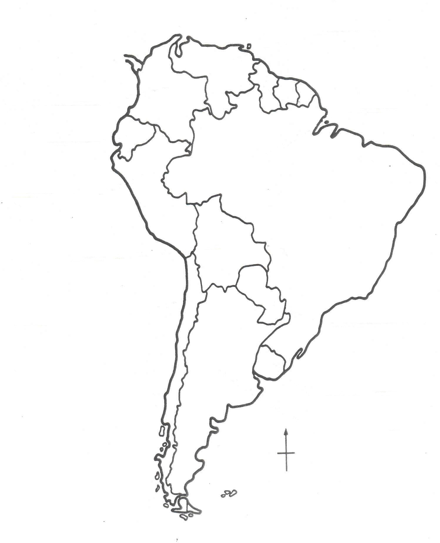 Blank South America Map High Quality Google Search 
