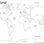 Blank World Map Best Photos Of Printable Maps Political