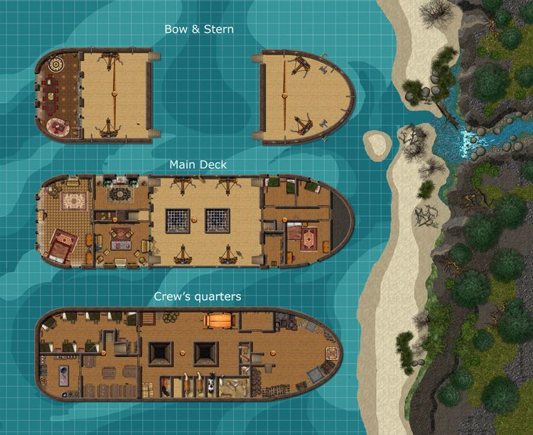 Boat Layouts Gametable Archive Giant In The Boat Layouts Gametable Archive Giant In The