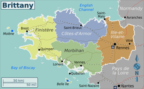 Brittany Travel Guide At Wikivoyage