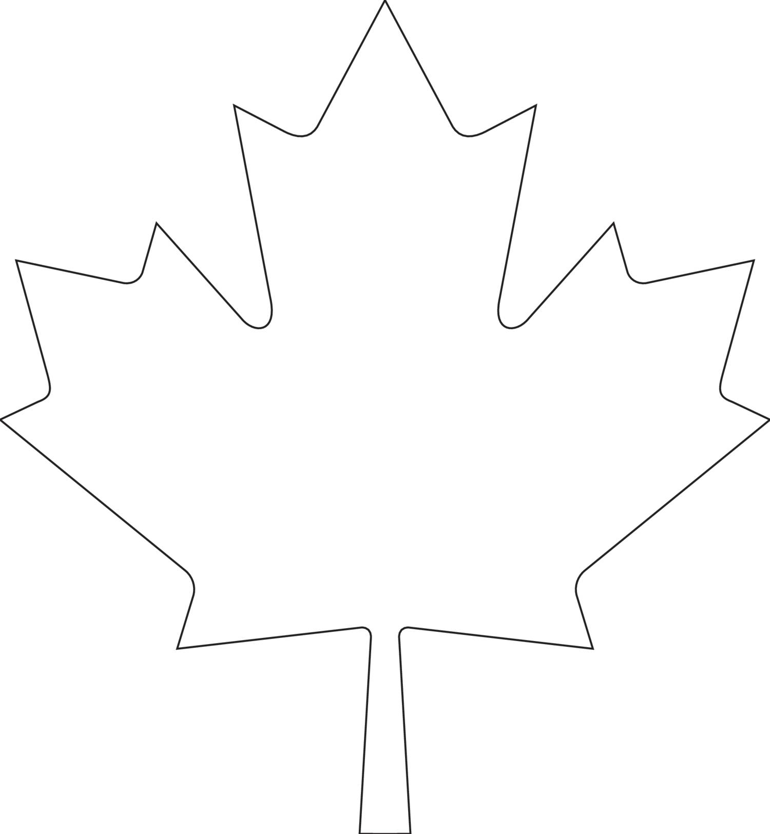 Canada Day Maple Leaf Template pdf DocDroid