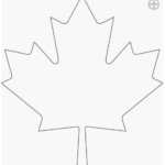 Canada Maple Leaf Template