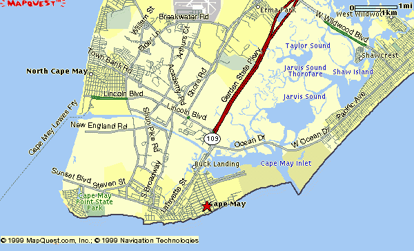 Cape May Maps Cape May Maps