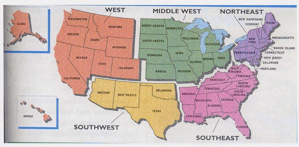 Challenger Image In 5 Regions Of The United States 