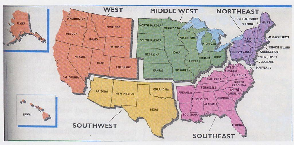 Challenger Image In 5 Regions Of The United States Challenger Image In 5 Regions Of The United States