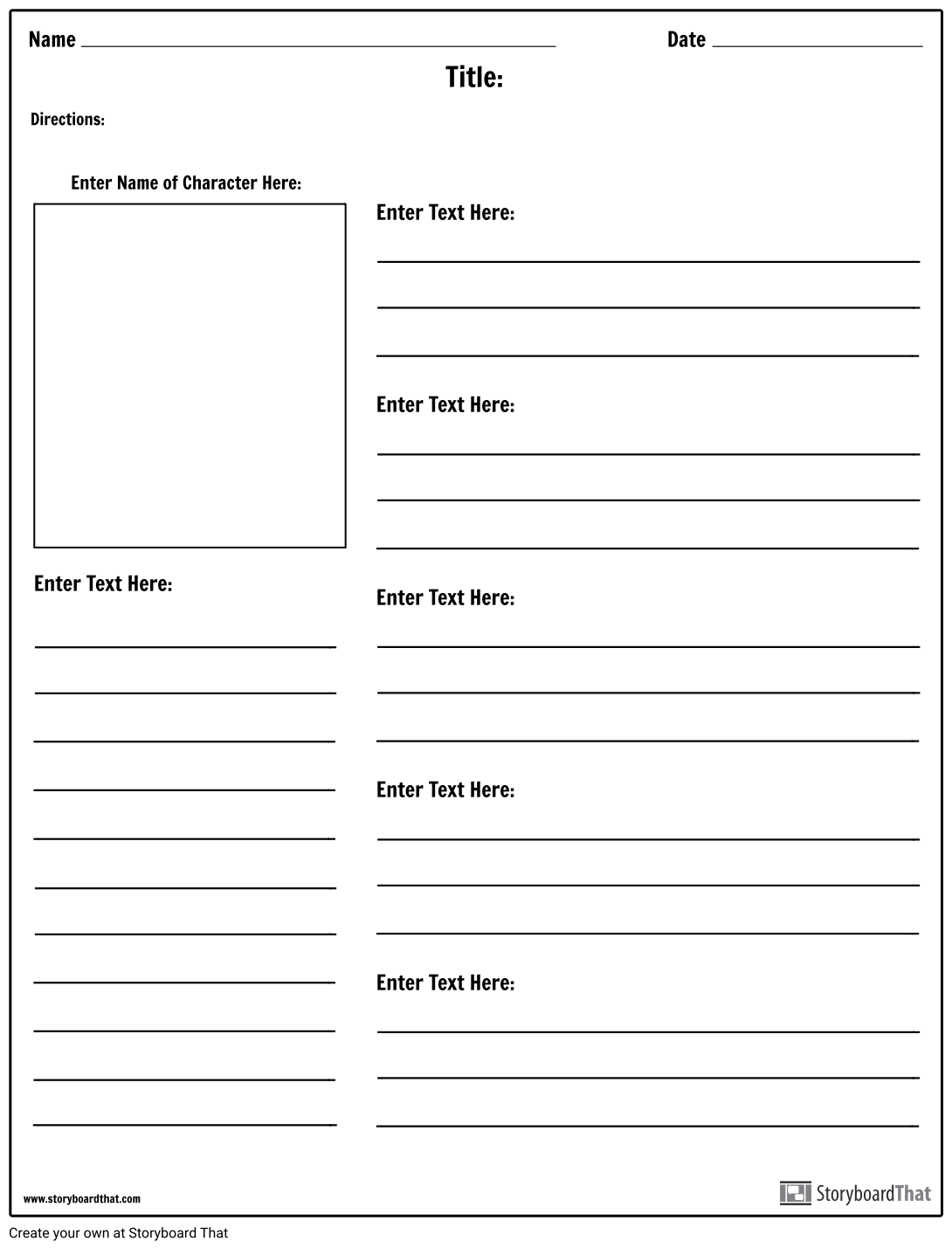 Character Map Graphic Organizer Character Map Worksheet Character Map Graphic Organizer Character Map Worksheet