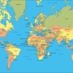 Check You Exact Position In The Printable World Map With