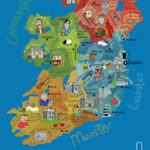 Childrens Map Of Ireland Map Of Ireland For Children