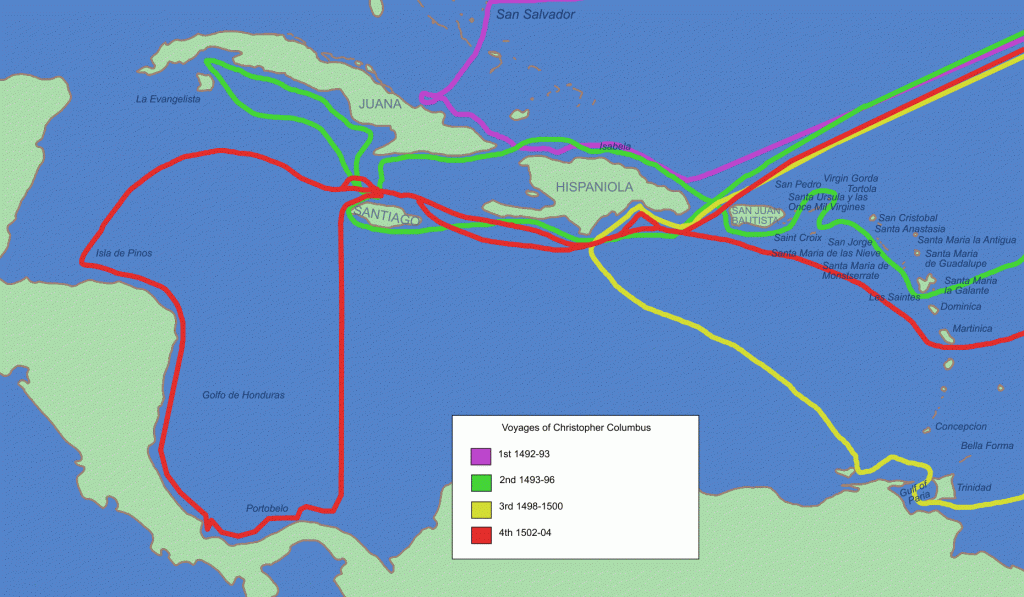 Christopher Columbus First Voyage Chapter 5 First 