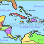 Comprehensive Map Of The Caribbean Sea And Islands