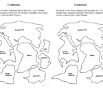 Continents DOC World Map Printable World Map Coloring