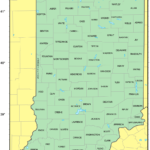 Counties Map Of Indiana Mapsof Net
