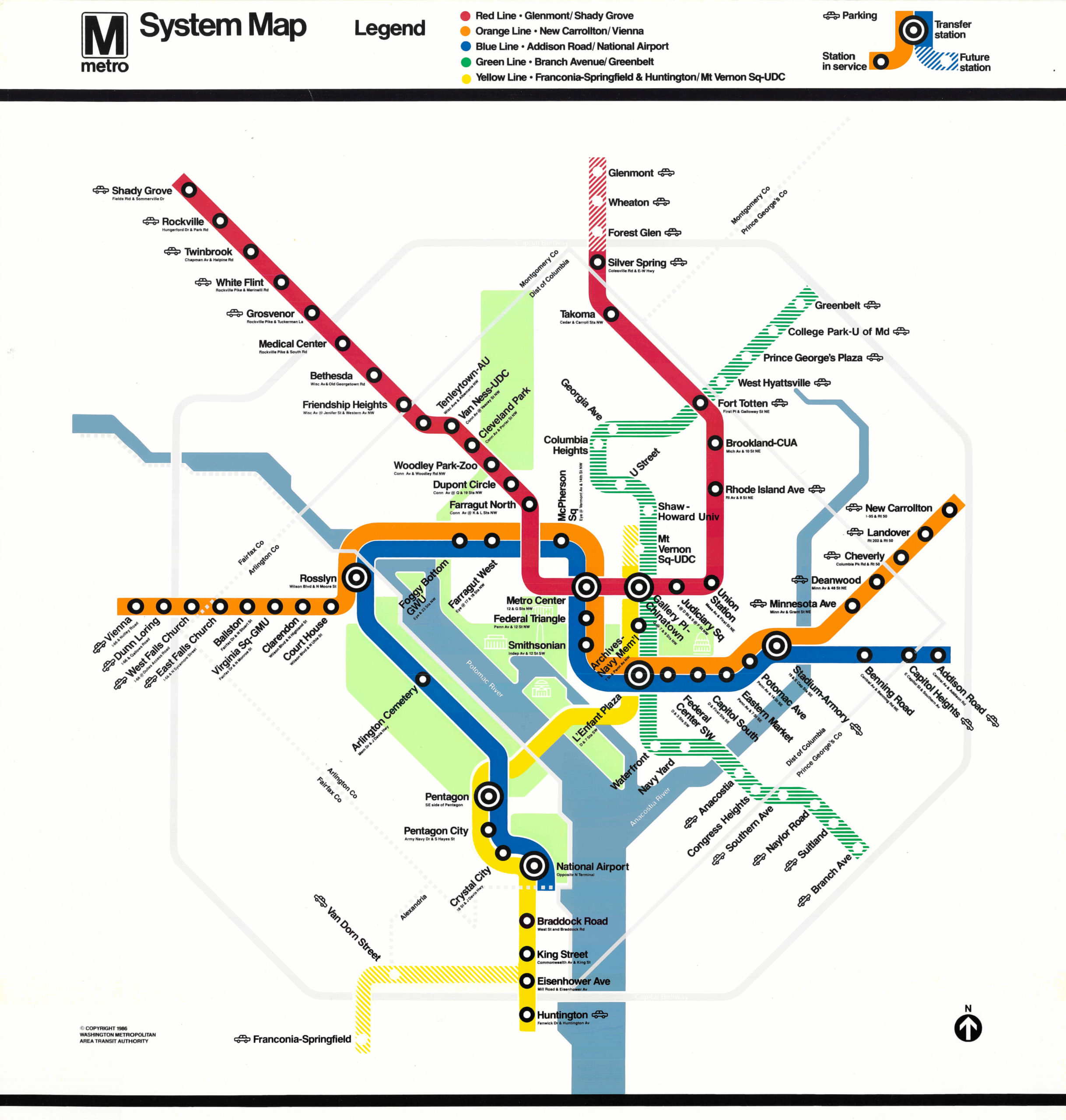 DC Metro Maps