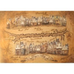Diagon Alley Map Harry Potter Places Wizarding World Of