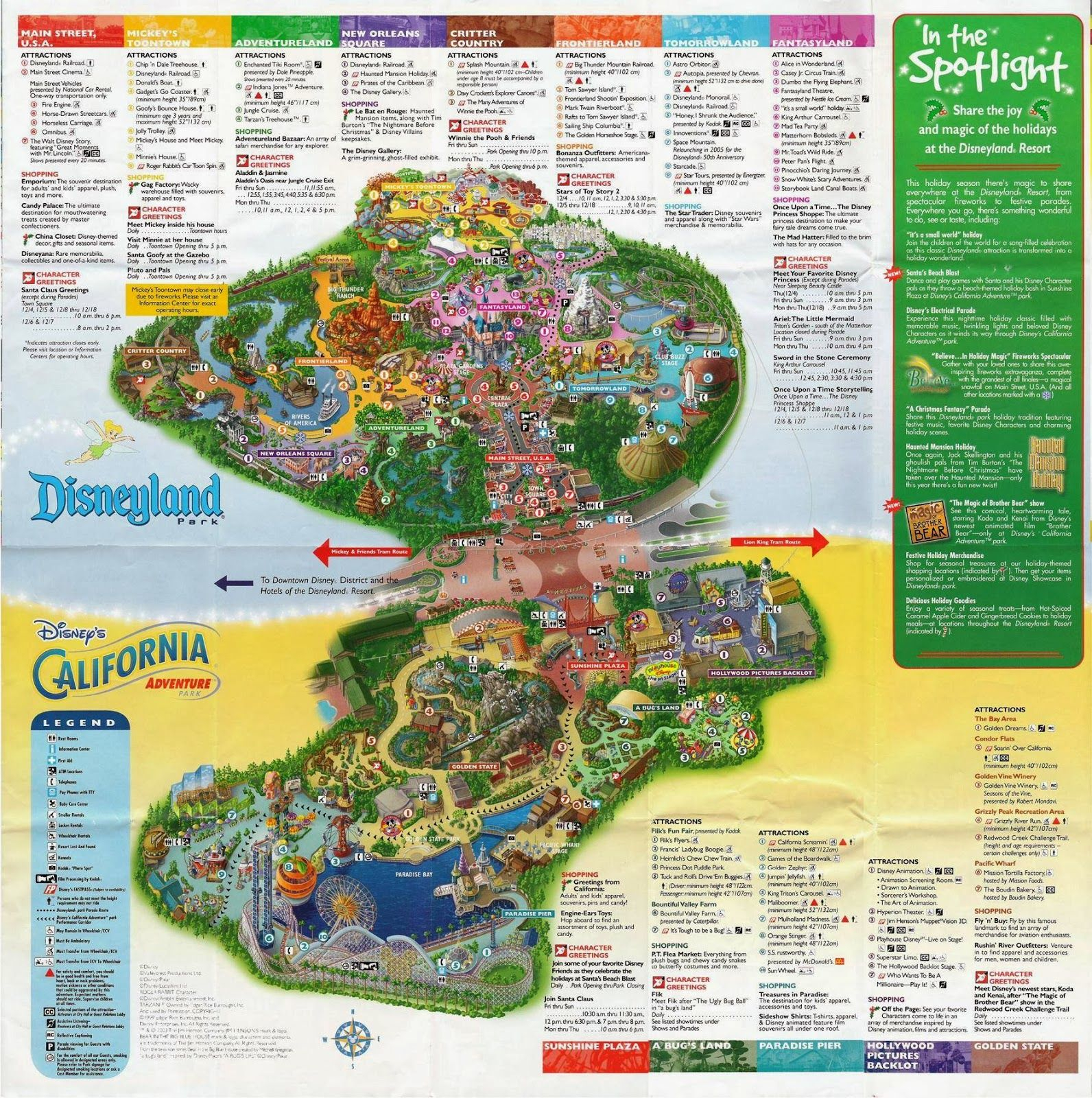 Disneyland Printable Park Map 2014 File Name 