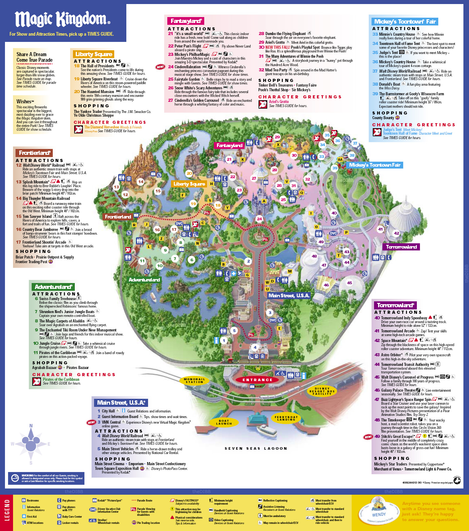 Disneys Magic Kingdom Map Disney039s Magic Kingdom Disneys Magic Kingdom Map Disney039s Magic Kingdom