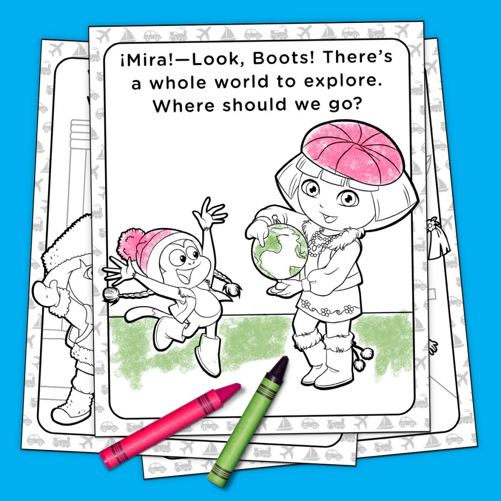 Dora Map Printable Printable Maps Dora Map Printable Printable Maps