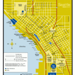 Downtown Seattle Map Seattle WA Mappery
