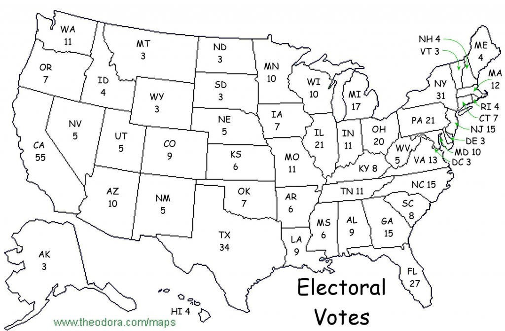 Election 2016 Regarding Blank Electoral College Map 2016 