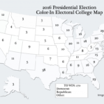 Election 2016 Regarding Blank Electoral College Map 2016