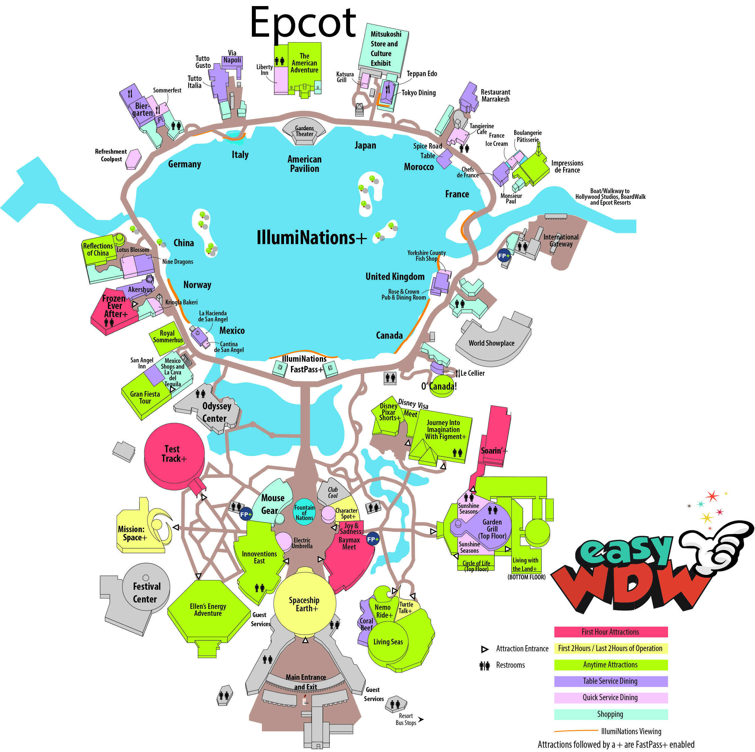 Epcot Map jpeg March 2017 jpg 2491 2480 Epcot Map 