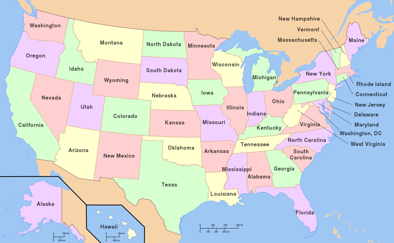 File Map Of USA With State Names svg Wikipedia