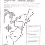 Free Printable 13 Colonies Map 13 Colonies Map