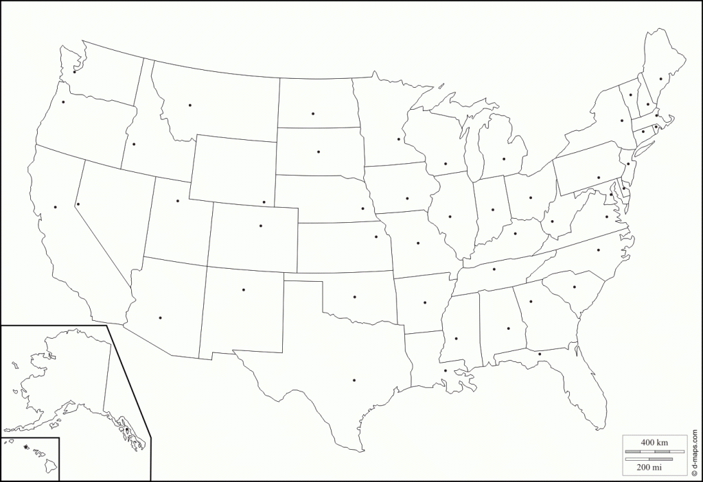 Free Printable United States Map With State Names And Free Printable United States Map With State Names And