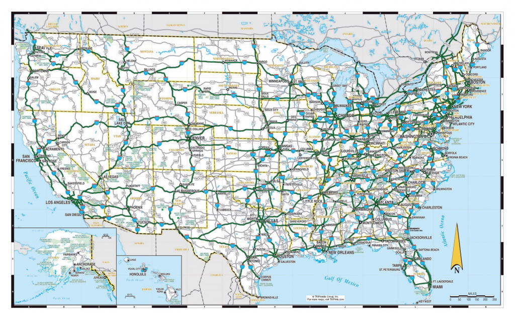 Free Printable Us Highway Map Usa Road Map Luxury United 