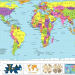 Free Printable World Map With Countries Template In PDF