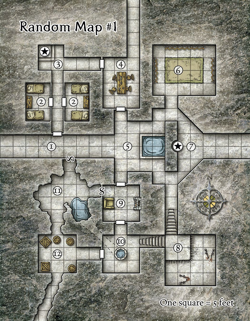 Greyhawk dungeonMap Dungeon Maps Tabletop Rpg Maps 