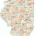 Illinois Map TravelsFinders Com