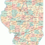 Illinois Road Map IL Road Map Illinois Highway Map