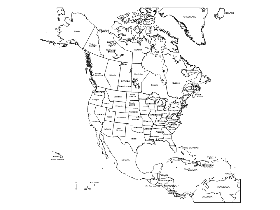 printable-north-american-map