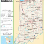Indiana Highway Map For Indiana State Map Printable