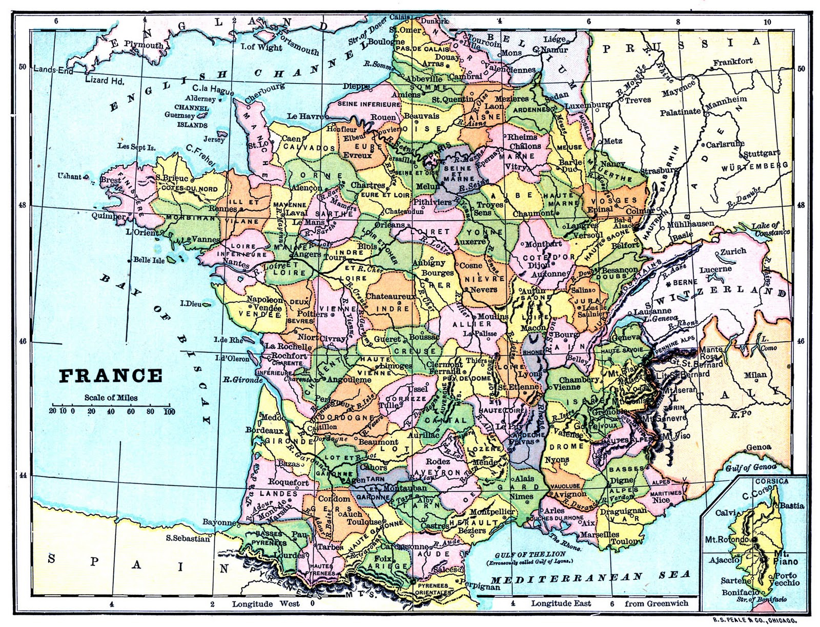 Instant Art Printable Map Of France The Graphics Fairy Instant Art Printable Map Of France The Graphics Fairy