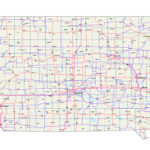 Iowa Maps Iowa Map Iowa Road Map Iowa State Map