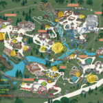 Kid friendly Attraction Map At Busch Gardens Williamsburg